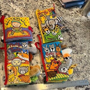 Jellycat soft book bundle